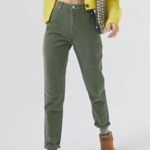BDG Urban Outfitters olive green corduroy pants